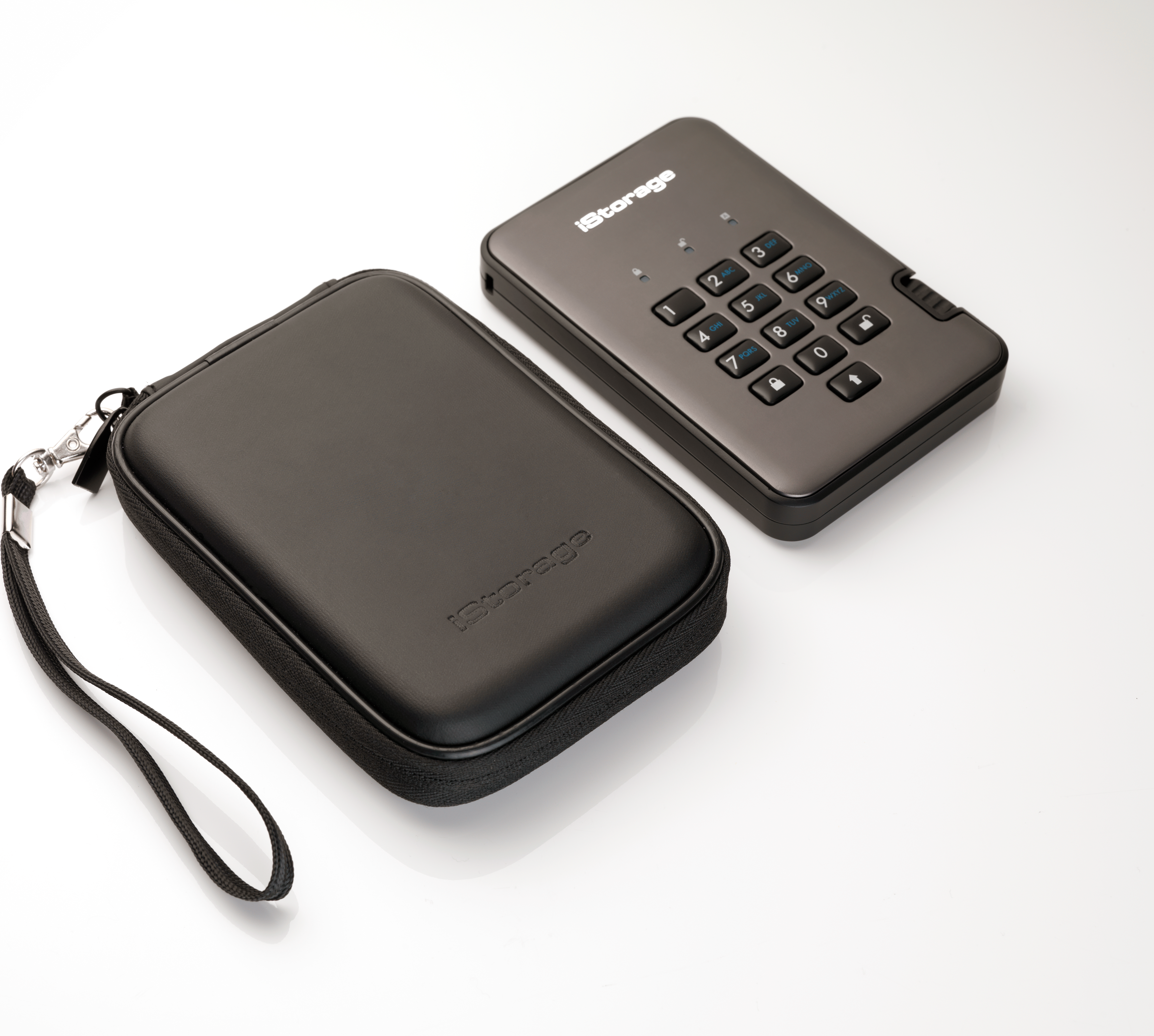 Купить iStorage diskAshur Pro 2 - Festplatte - verschlüsselt - 2TB - extern (tragbar) - USB 3,1 - FIPS 197 - FIPS 140-2 Level 3, 256-bit AES-XTS (IS-DAP2-256-2000-C-G) в магазине wardena.ru