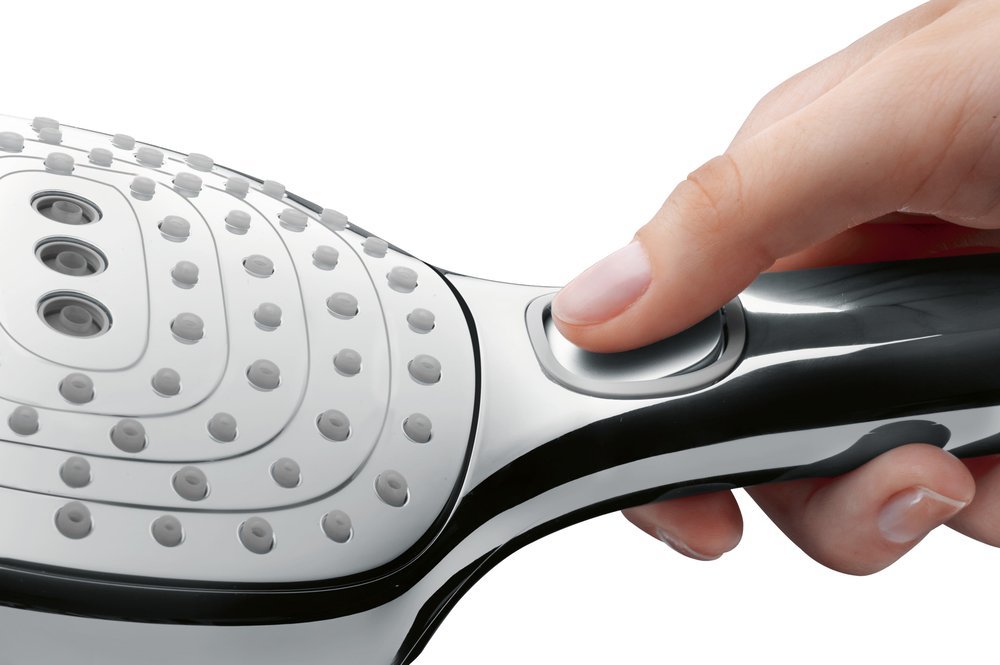 Купить Hansgrohe Raindance Select E 300 3 jet Showerpipe душевая система с термостатом хром-белый матовый 27127400 в магазине wardena.ru