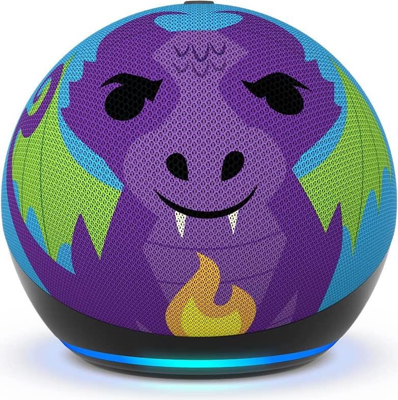Купить Amazon Echo Dot Kids 5Gen Drache (0840268966584) (B09L58QFKY) в магазине wardena.ru