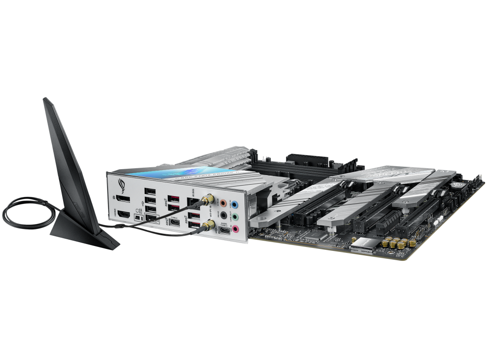 Купить ASUS ROG STRIX Z590-A GAMING WIFI - Motherboard - ATX - LGA1200-Sockel - Z590 Chipsatz - USB-C Gen1, USB 3.2 Gen 1, USB 3.2 Gen 2, USB-C Gen 2x2 - 2.5 Gigabit LAN, Wi-Fi - Onboard-Grafik (CPU erforderlich) - HD Audio (8- (90MB1660-M0EAY0) в магазине wardena.ru