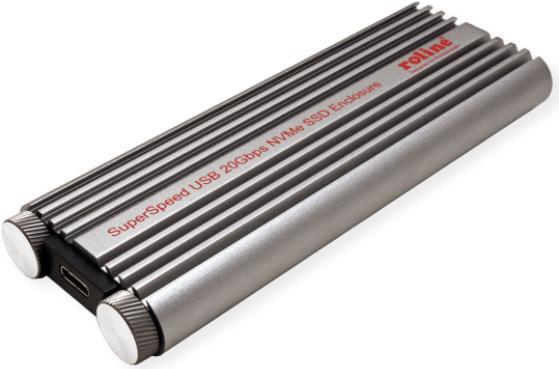 Купить ROLINE 16.01.4147 Speicherlaufwerksgehäuse SSD-Gehäuse Aluminium - Schwarz M.2 (16.01.4147-10) в магазине wardena.ru