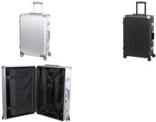 Купить ALUMAXX Reisetrolley AURIGA, mit TSA-Schloss, silber-matt arretierbares Teleskoptrolleysystem, mit Tragegriff, - 1 Stück (45174) в магазине wardena.ru