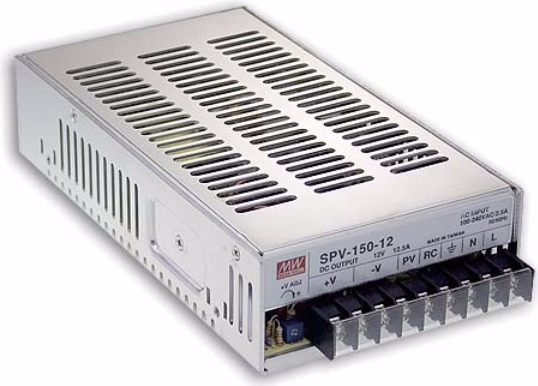 Купить MEAN WELL SPV-150-12 - 88 - 264 V - 47 - 63 Hz - 2.5A/115VAC - 1.25A/230VAC - Aktiv - Überspannung - Überhitzung - Überladung - Kurzschluss - Passiv (SPV-150-12) в магазине wardena.ru