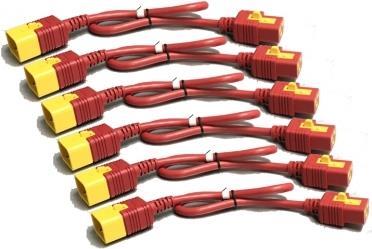 Купить APC HW APC Power Cord Kit - Stromkabel - IEC 60320 C19 bis IEC 60320 C20 - 16 A - 61 cm - Rot (Packung mit 6) - für P/N: SMT2200I-AR, SMT2200R2I-AR, SMT3000I-AR, SMT3000R2I-AR, SMX3000HVTUS, SRT10RMXLIX806 (AP8716SX340) в магазине wardena.ru