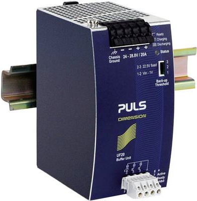 Купить PULS DIMENSION UF20.241 Puffermodul 24 V/DC, Überbrückungszeit (max.) typ. 310 ms bei 20 A (UF20.241) в магазине wardena.ru