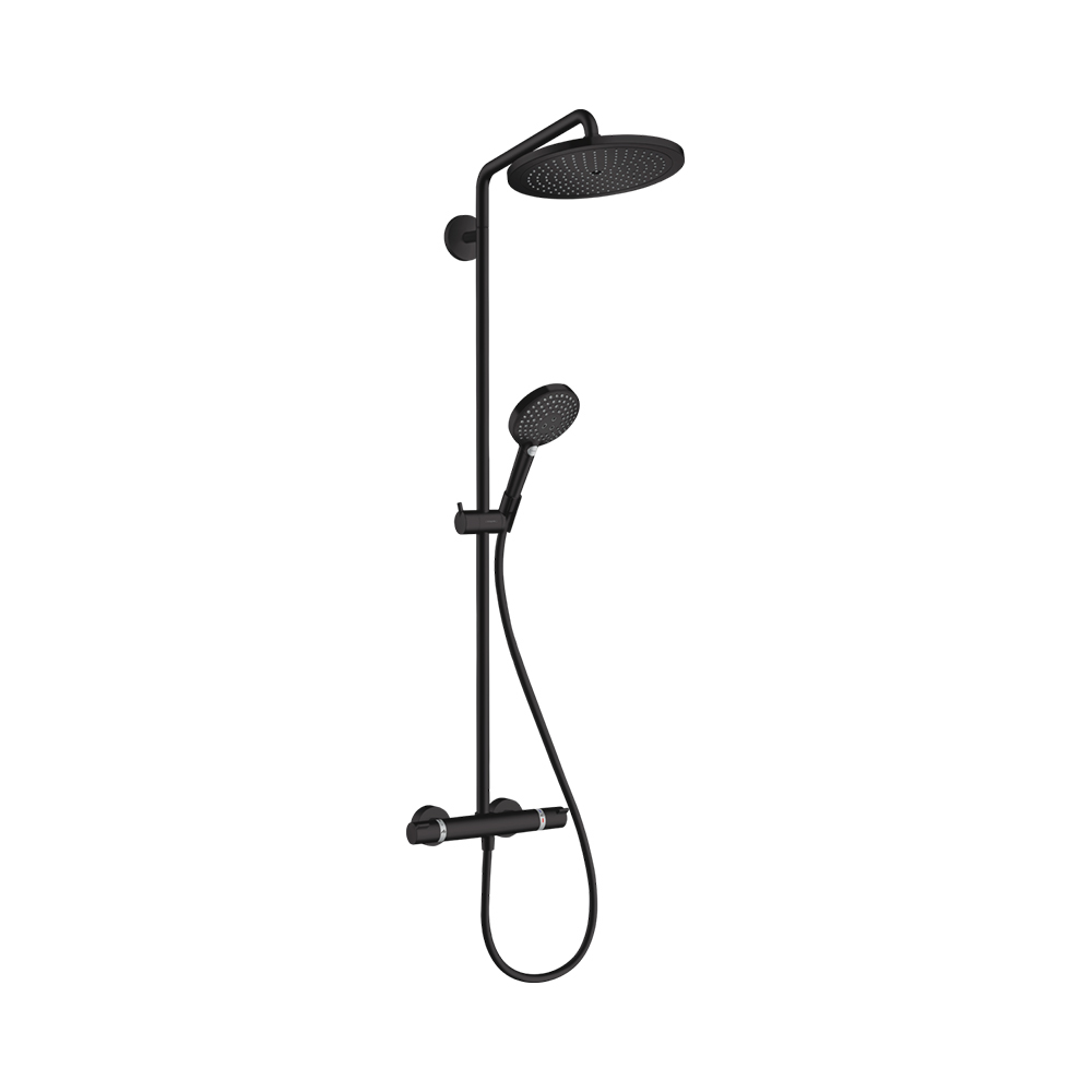 Купить Hansgrohe Croma Select S Душевая система 280 1jet с термостатом золото 26890990 в магазине wardena.ru