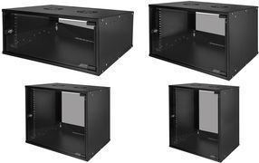 Купить LogiLink 48,30cm (19") Wandverteiler ECO, 12 HE, montiert, schwarz (RAL 9005), aus 0,8 mm Stahlblech, Glastür mit Zylinder - 1 Stück (W12C55B) в магазине wardena.ru