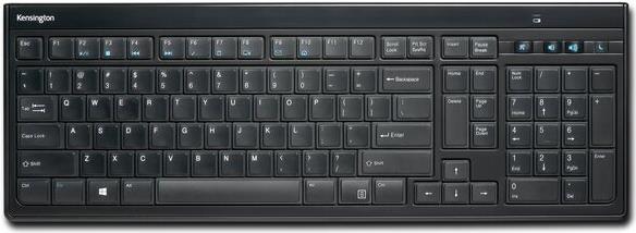 Купить Kensington Advance Fit Tastatur RF Wireless QWERTY Englisch Schwarz (K72344UK) в магазине wardena.ru