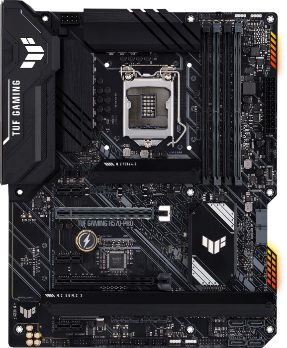 Купить ASUS TUF GAMING H570-PRO - Motherboard - ATX - LGA1200-Sockel - H570 Chipsatz - USB-C Gen1, USB 3.2 Gen 1, USB 3.2 Gen 2, USB-C Gen 2x2 - 2.5 Gigabit LAN - Onboard-Grafik (CPU erforderlich) - HD Audio (8-Kanal) (90MB16K0-M0EAY0) в магазине wardena.ru