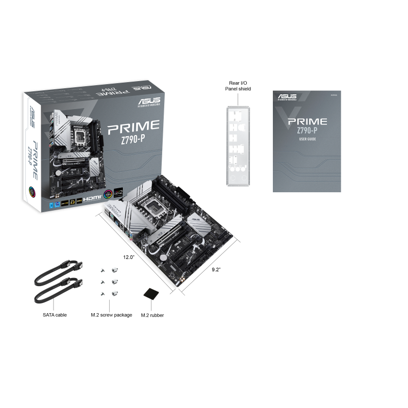 Купить ASUS PRIME Z790-P - Intel - LGA 1700 - Intel® Celeron® - Intel® Core™ i3 - Intel® Core™ i5 - Intel® Core™ i7 - Intel® Core™ i9,... - LGA 1700 - DDR5-SDRAM - 192 GB (90MB1CK0-M1EAY0) в магазине wardena.ru
