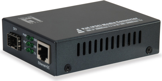 Купить LevelOne GVT-2012 - Medienkonverter - GigE - 10Base-T, 1000Base-SX, 100Base-TX, 1000Base-T - RJ-45 / SFP (mini-GBIC) в магазине wardena.ru