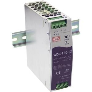 Купить MEAN WELL WDR-120-48 - 120 W - 180 - 550 V - 1,5% - 47 - 63 Hz - 0.7A/400VAC - 1.2A/230VAC - 50 ms (WDR-120-48) в магазине wardena.ru