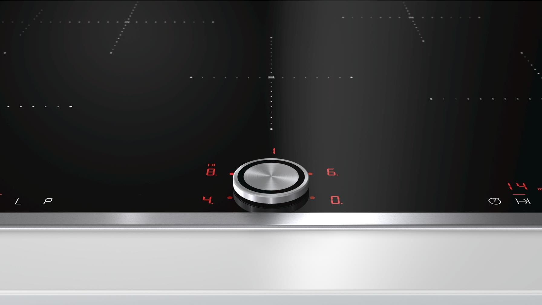 Купить Neff T48BT00N0 Kochfeld Schwarz - Edelstahl Integriert Zonen-Induktionskochfeld 4 Zone(n) (T48BT00N0) в магазине wardena.ru