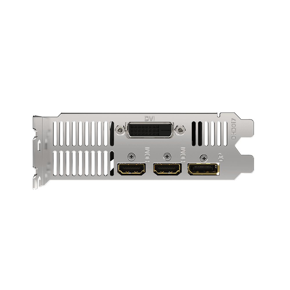 Купить Gigabyte GeForce GTX 1650 D6 OC Low Profile 4G - OC Edition - Grafikkarten - GF GTX 1650 - 4 GB GDDR6 - PCIe 3.0 x16 Low-Profile - DVI, 2 x HDMI, DisplayPort (GV-N1656OC-4GL) в магазине wardena.ru