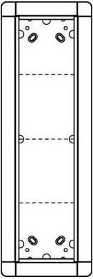 Купить Ritto 1881470 Interkom-System-Zubehör Rahmen (1881470) в магазине wardena.ru