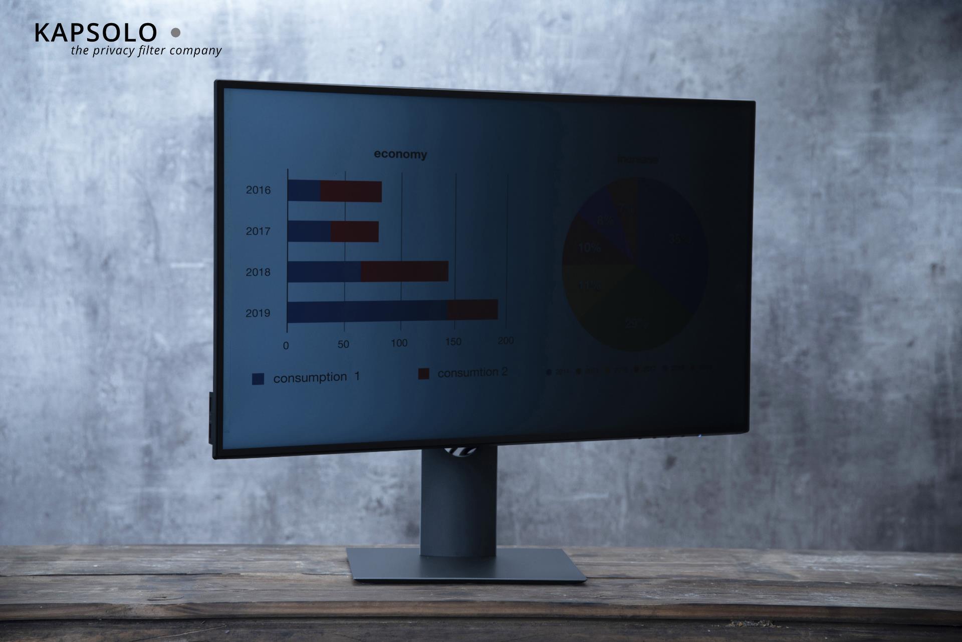 Купить KAPSOLO 2-wege Blickschutzfilter / Blickschutzfolie abnehmbar für 73,66cm (29") Wide 21:9 - Monitor - Rahmenloser Display-Privatsphärenfilter - Transparent - Privatsphäre - 21:9 - 30° (KAP11036) в магазине wardena.ru