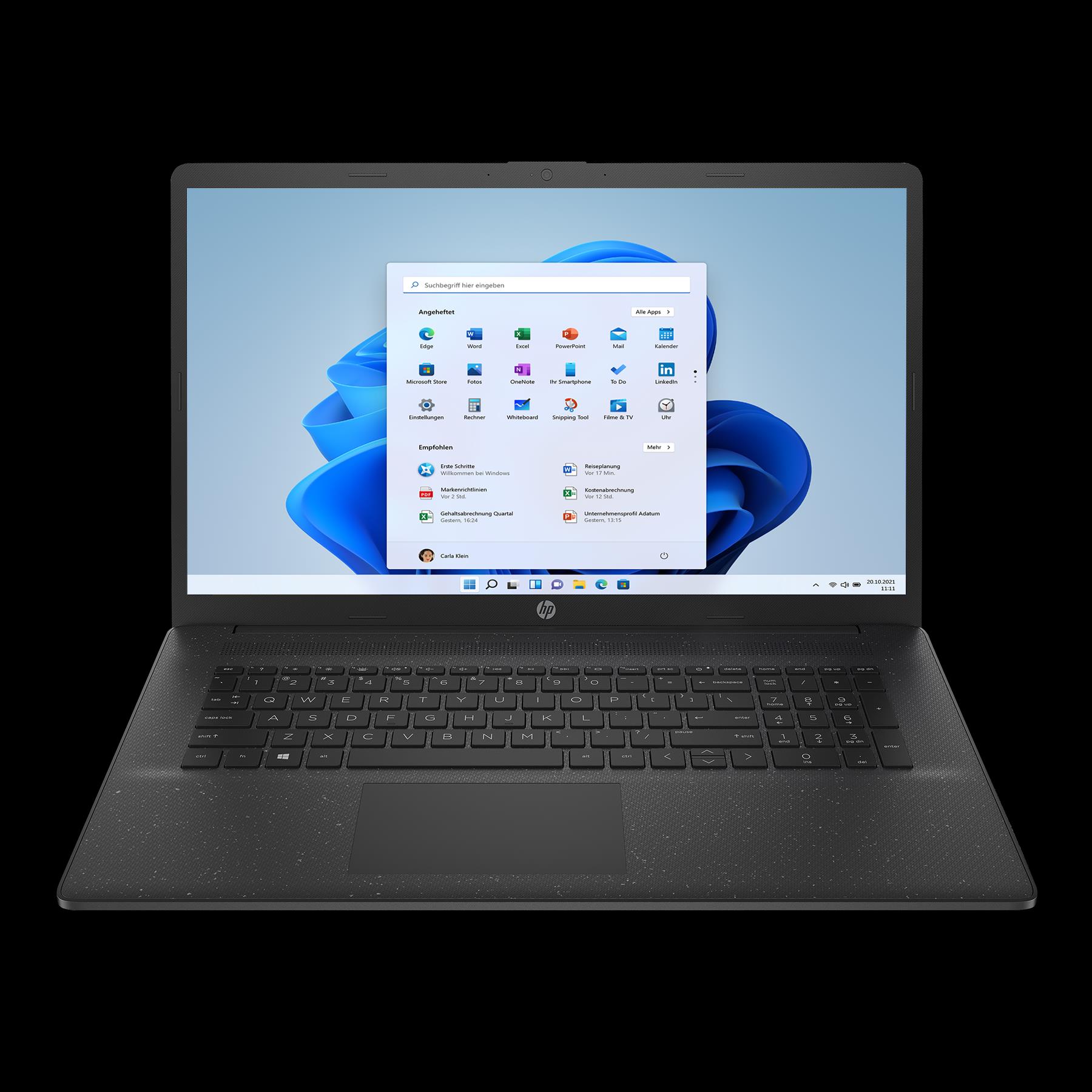 Купить HP 17-cn0115ng Notebook 17.3" HD+ SVA Intel Celeron N4120 8GB RAM 256GB SSD Windows - Celeron - 256 GB (76V68EA#ABD) в магазине wardena.ru