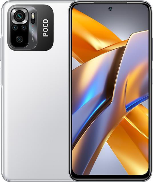 Купить Xiaomi POCO M5s - 4G Smartphone - Dual-SIM - RAM 4 GB / Interner Speicher 128 GB - microSD slot - OLED-Display - 6.43" - 2400 x 1080 Pixel - 4x x Rückkamera 64 MP, 8 MP, 2 MP, 2 MP - front camera 13 MP - weiß (MZB0CJSEU) в магазине wardena.ru