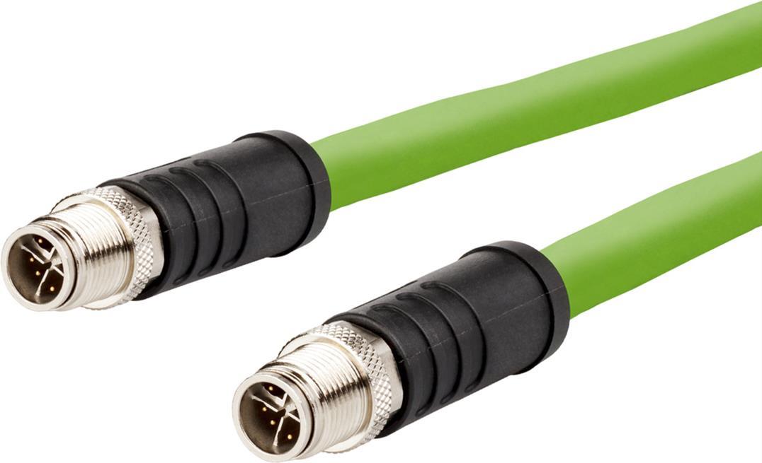 Купить M12 Verbindungsleitung 8-polig X-kodiert, gerade-gerade, 10 m (142M7X11100) в магазине wardena.ru