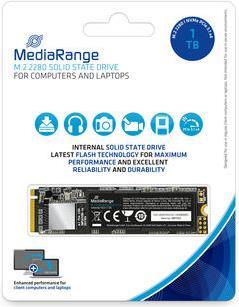 Купить MediaRange MR1033 Internes Solid State Drive M.2 1000 GB PCI Express 3.1 3D TLC NAND NVMe (MR1033) в магазине wardena.ru