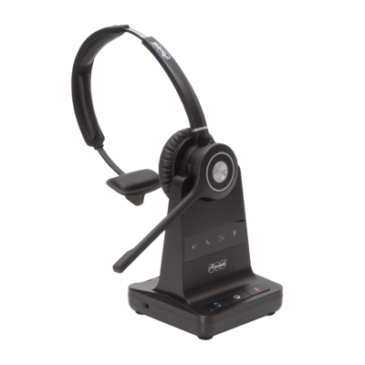 Купить Auerswald COMfortel H-600 Kopfhörer Verkabelt & Kabellos Kopfband Büro/Callcenter Bluetooth Schwarz (90349) в магазине wardena.ru