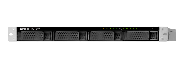 Купить QNAP TS-h977XU-RP 3700X Eingebauter Ethernet-Anschluss Rack (1U) Schwarz - Grau NAS (TS-H977XU-RP-3700X-32G) в магазине wardena.ru