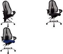 Купить Topstar Bürostuhl "Sitness 38,10cm (15"), Stoffbezug: royalblau stufenlose Sitzhöhenverstellung mit Toplift, Fitness-Ortho- (ST19U G26) в магазине wardena.ru