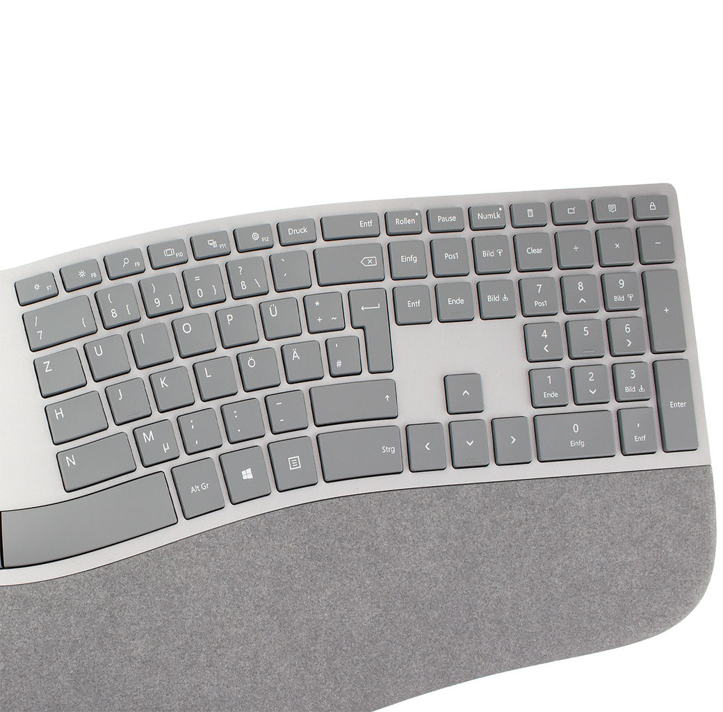 Купить Microsoft Surface Ergonomic Keyboard Tastatur Bluetooth 4.0 (3RA-00005) в магазине wardena.ru