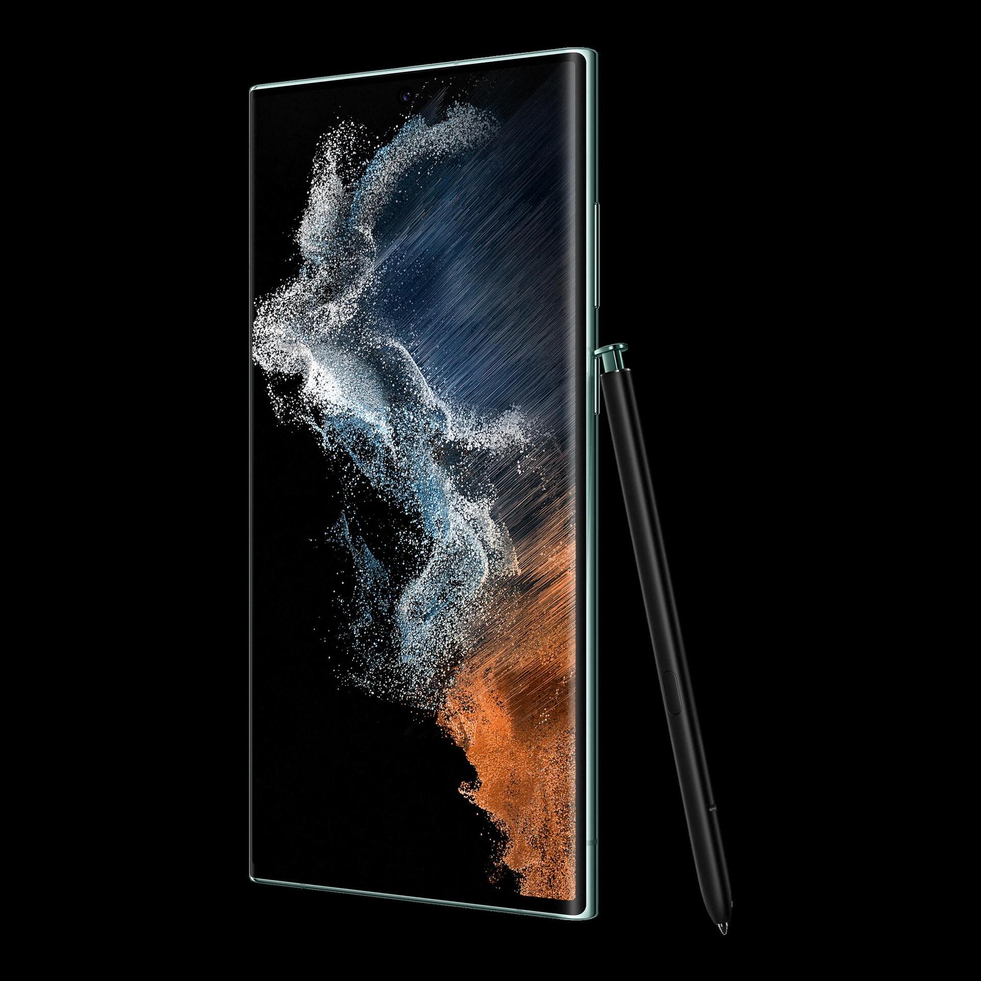 Купить Samsung Galaxy S22 Ultra - 5G Smartphone - Dual-SIM - RAM 8 GB / Interner Speicher 128 GB - OLED-Display - 6.8" - 3088 x 1440 Pixel (120 Hz) - 4x x Rückkamera 108 MP, 12 MP, 10 MP, 10 MP - front camera 40 MP - grün (SM-S908BZGDEUE) в магазине wardena.ru