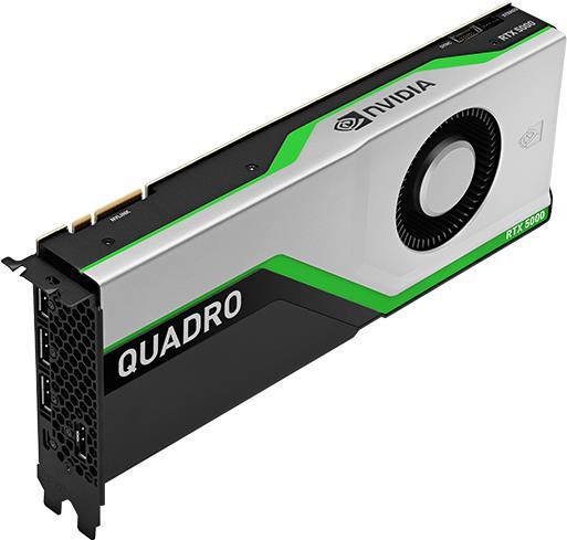 Купить PNY NVIDIA Quadro RTX 5000 - Grafikkarten - Quadro RTX 5000 - 16GB GDDR6 - PCIe 3.0 x16 - 4 x DisplayPort, USB-C (VCQRTX5000-SB) в магазине wardena.ru