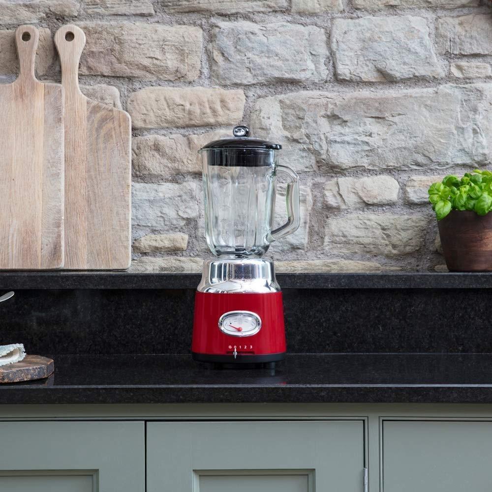 Купить Russell Hobbs 25190-56 Glas-Standmixer Retro rot (25190-56) в магазине wardena.ru