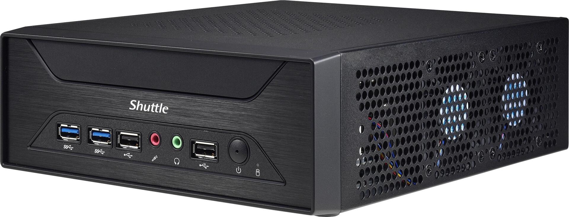Купить Shuttle XPC slim XH410G - Barebone - Slim-PC - LGA1200-Sockel - Intel H410 - keine CPU - RAM 0GB - GigE (PIB-XH410G01) в магазине wardena.ru