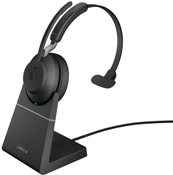 Купить GN Jabra Jabra Evolve2 65 UC Mono - Headset - On-Ear - konvertierbar - Bluetooth - kabellos - USB-A - Geräuschisolierung - Schwarz - mit Ladestation (26599-889-989) в магазине wardena.ru