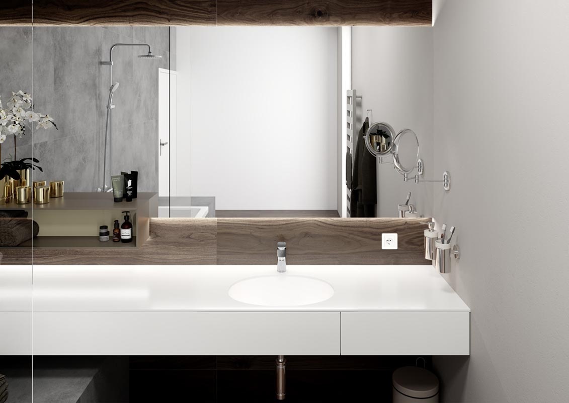 Купить Hansgrohe Vernis Blend Смеситель для раковины однорычажный 100 без сливного гарнитура хром 71580000 в магазине wardena.ru