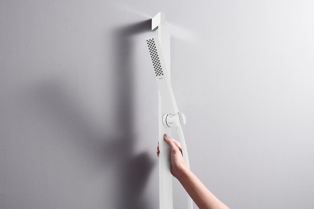 Купить Hansgrohe Pulsify E Ручной душ 1jet белый матовый 24320700 в магазине wardena.ru