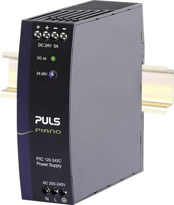 Купить PULS Piano Hutschienen-Netzteil (DIN-Rail) 24 V/DC 5 A 120 W (PIC120.242C) в магазине wardena.ru