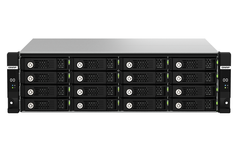 Купить QNAP TL-R1620Sdc - Festplatten-Array - 16 Schächte (SATA-600 / SAS-3) - SAS 12Gb/s (extern) - Rack - einbaufähig - 3U (TL-R1620SDC) в магазине wardena.ru
