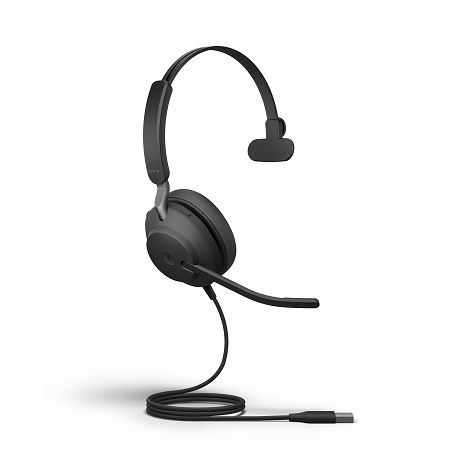 Купить GN Jabra Jabra Evolve2 40 MS Mono - Headset - On-Ear - konvertierbar - kabelgebunden - USB-A - Geräuschisolierung (24089-899-999) в магазине wardena.ru