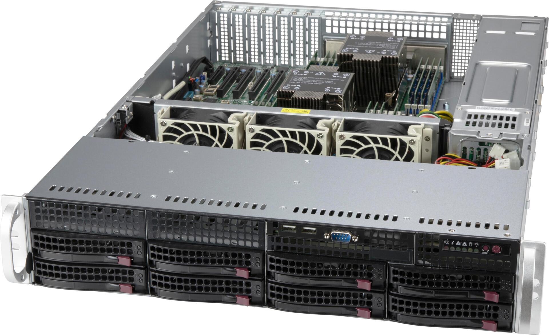 Купить Supermicro SC825 BTQC-R1K23LPB - Rack-Montage - 2U - verbessertes, erweitertes ATX - SATA/SAS - Hot-Swap 1200 Watt - Schwarz (CSE-825BTQC-R1K23LPB) в магазине wardena.ru