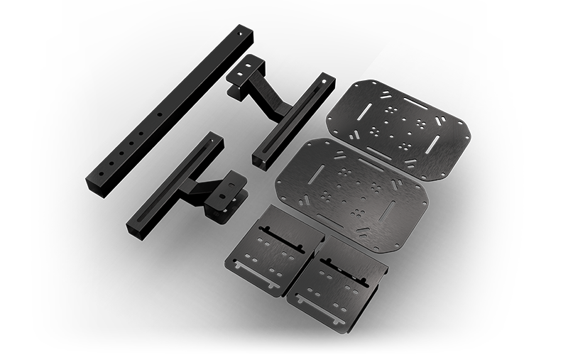 Купить Next Level Racing F-GT/GTTRACK - Flugstandset - Schwarz - Next Level Racing F-GT Simulator Cockpit Next Level Racing GTtrack Simulator Cockpit Next Level... - 6 kg - 430 mm - 290 mm (NLR-A013) в магазине wardena.ru