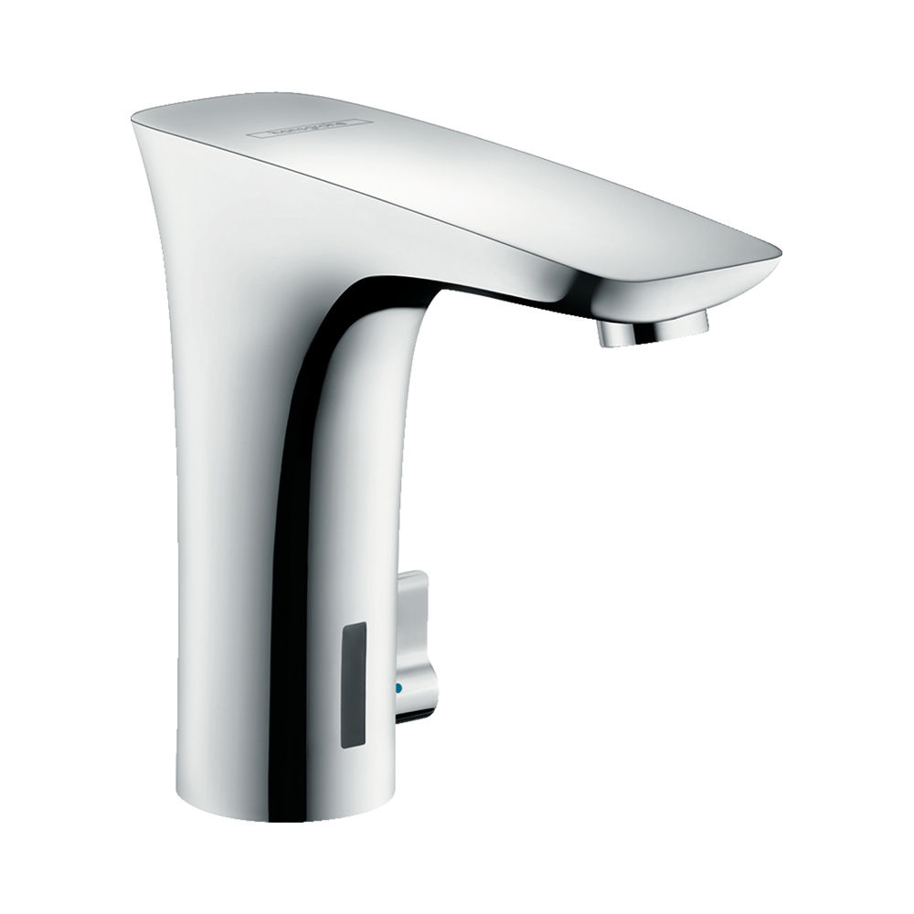 Купить Hansgrohe PuraVida Смеситель для раковины электронный с регулировкой температуры питание от сети 230 V хром 15172000 в магазине wardena.ru