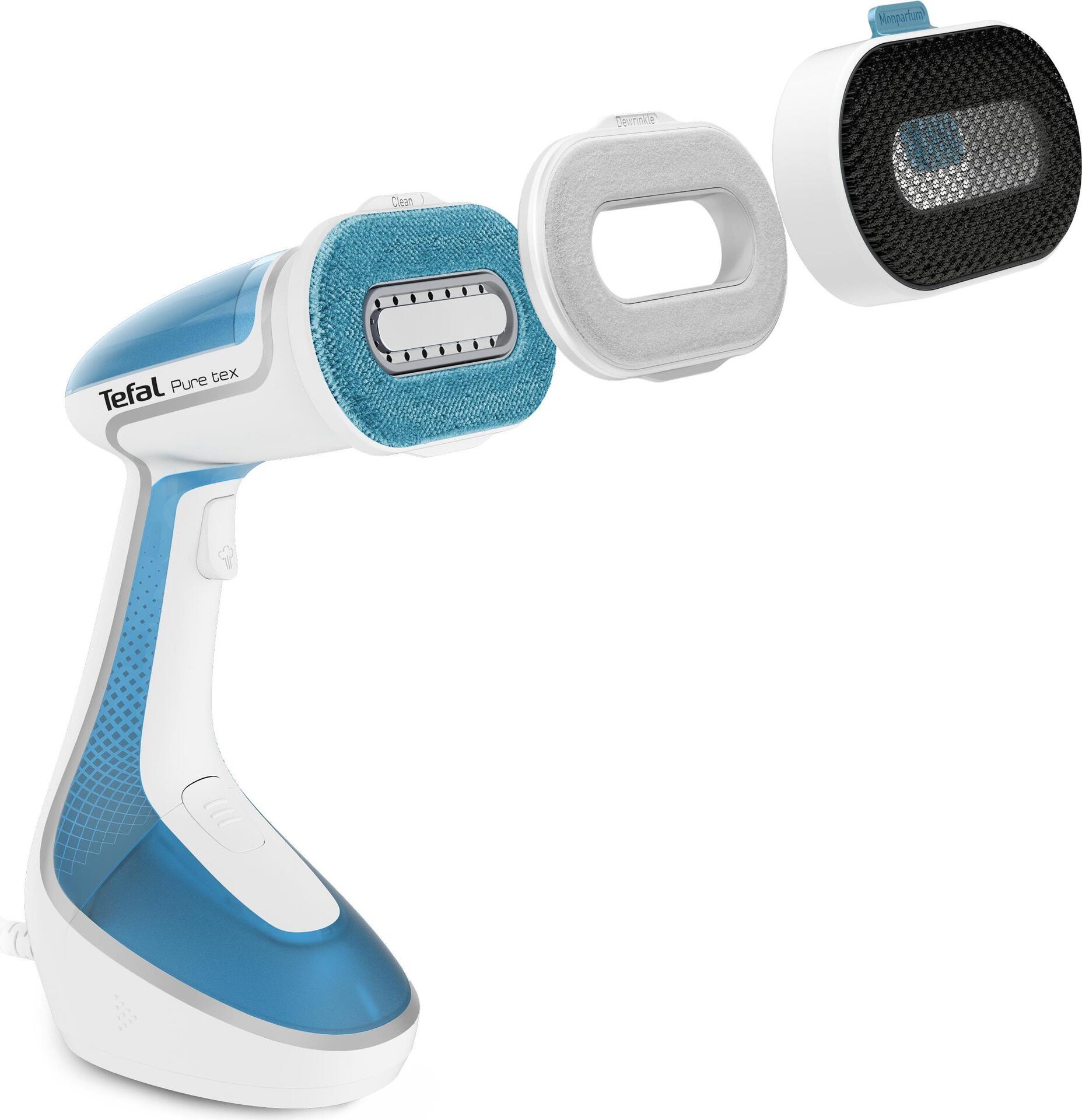 Купить Tefal Pure Tex DT9530 Tragbare Dampfbürste 0,2 l 1700 W Blau - Weiß (DT9530) в магазине wardena.ru
