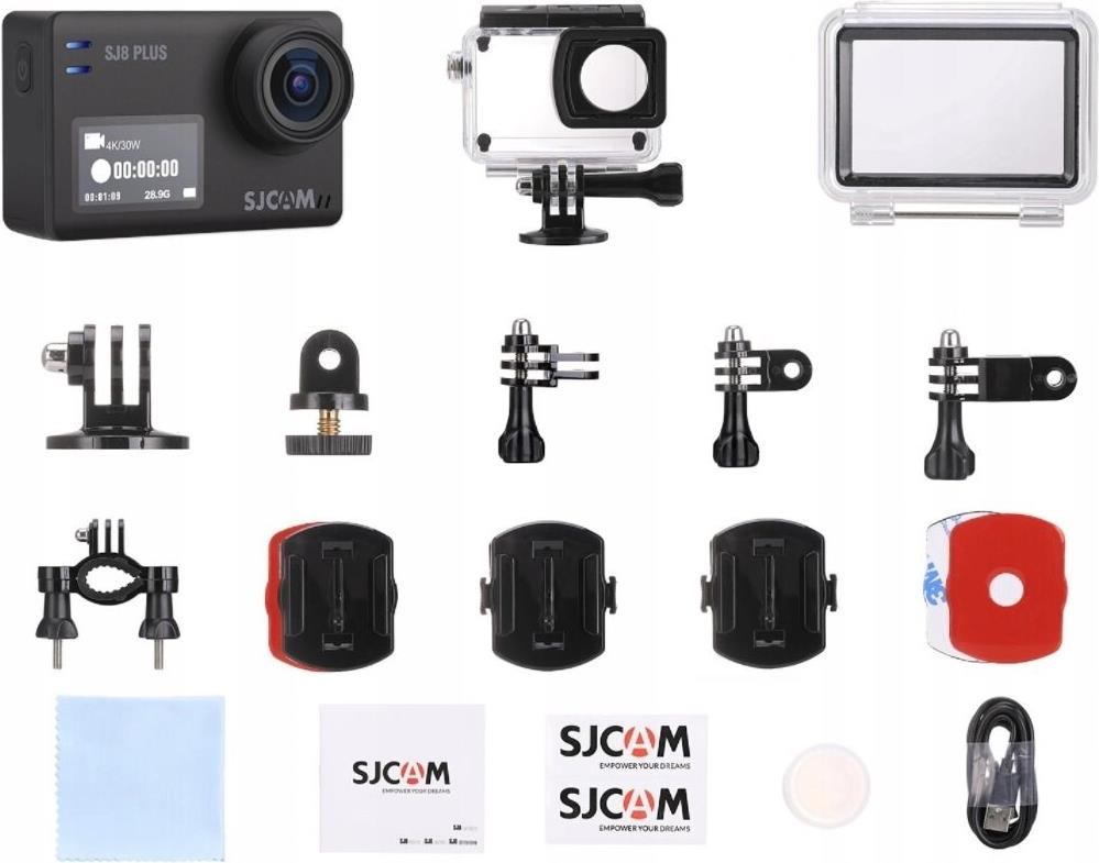 Купить SJCAM SJ8 Plus Actionsport-Kamera 12 MP 4K Ultra HD WLAN 85 g (0000002814) в магазине wardena.ru