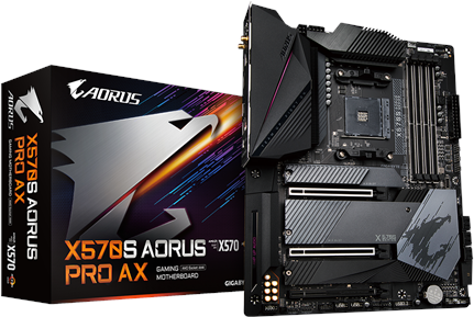 Купить X570S Aorus PRO AX Mainboard - AM4 (X570S Aorus PRO AX) в магазине wardena.ru