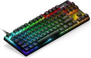 Купить Steelseries Apex Pro TKL Tastatur USB QWERTY Englisch Schwarz (64856) в магазине wardena.ru