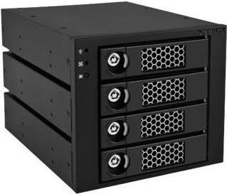 Купить RaidSonic ICY BOX IB-554SSK - Gehäuse für Speicherlaufwerke - 6,4 cm (2.5") - 13,3 cm to 8,9 cm (5,25" bis 8,90cm (3.5")) - Schwarz (55104) в магазине wardena.ru