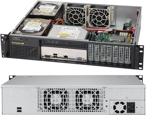 Купить Super Micro Supermicro SC523 L-505B - Rack - einbaufähig - 2U - ATX 500 Watt - Schwarz (CSE-523L-505B) в магазине wardena.ru