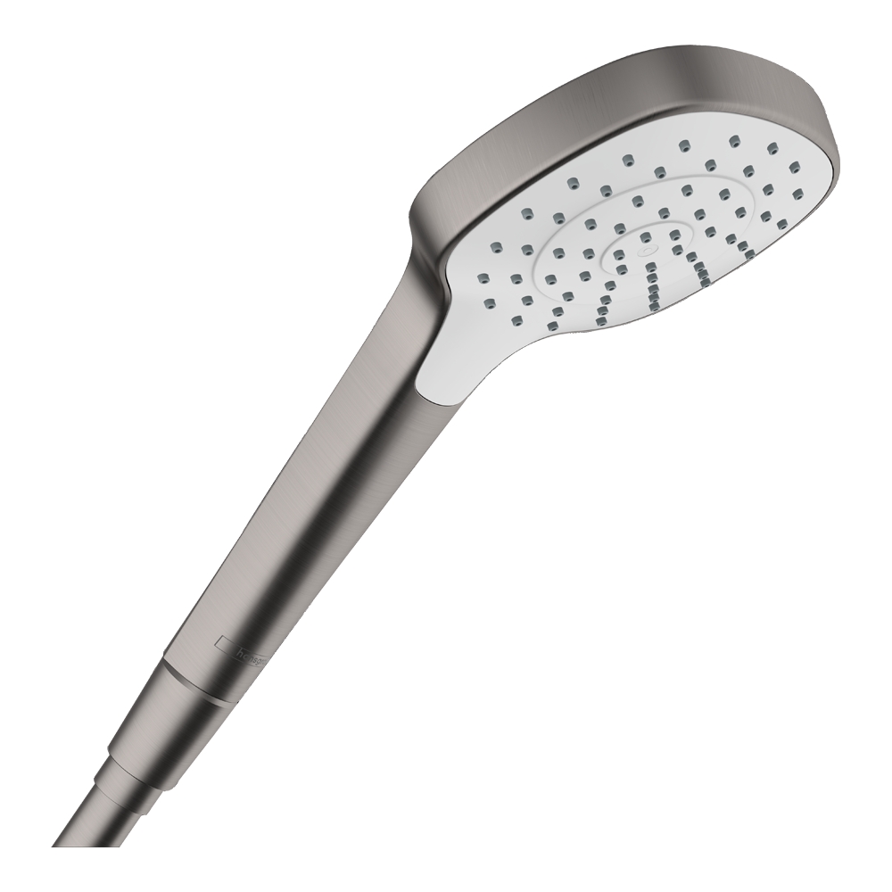 Купить Hansgrohe Croma E Ручной душ 1jet EcoSmart 9 л/мин шлифованный черный хром 26815340 в магазине wardena.ru
