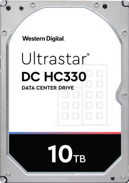 Купить WD Ultrastar DC HC330 WUS721010ALE6L1 - Festplatte - verschlüsselt - 10 TB - intern - 3.5" (8.9 cm) - SATA 6Gb/s - 7200 U/min - Puffer: 256 MB - Self-Encrypting Drive (SED) (0B42270) в магазине wardena.ru