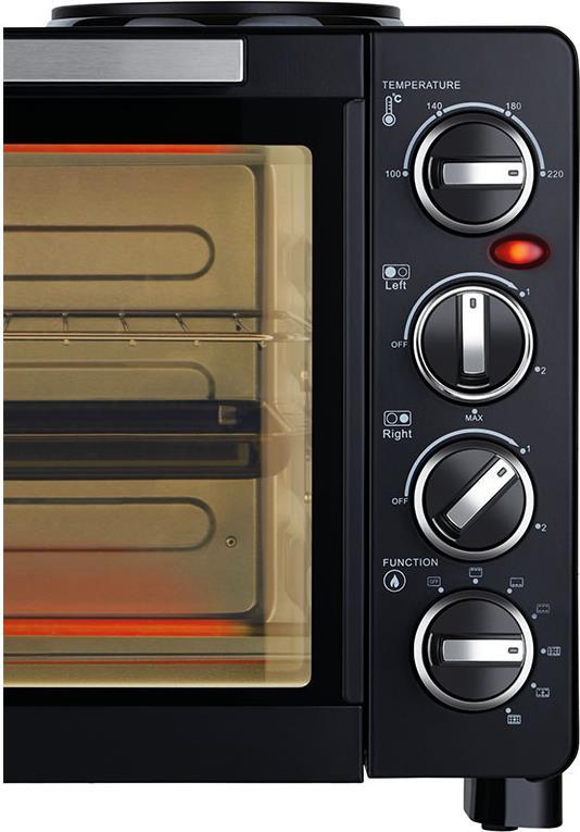 Купить Unold 68885 Küchenherd Freistehender Kocher Schwarz Keramik (68885) в магазине wardena.ru